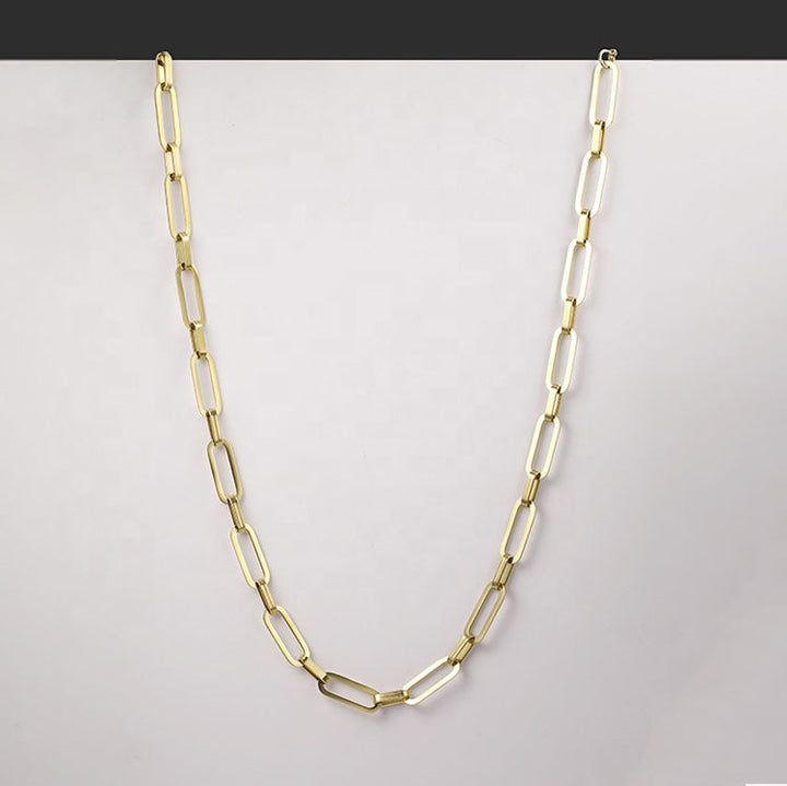 affordable paper clip necklace