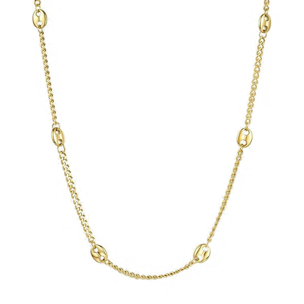 Zhuri Beaded Chain Necklace