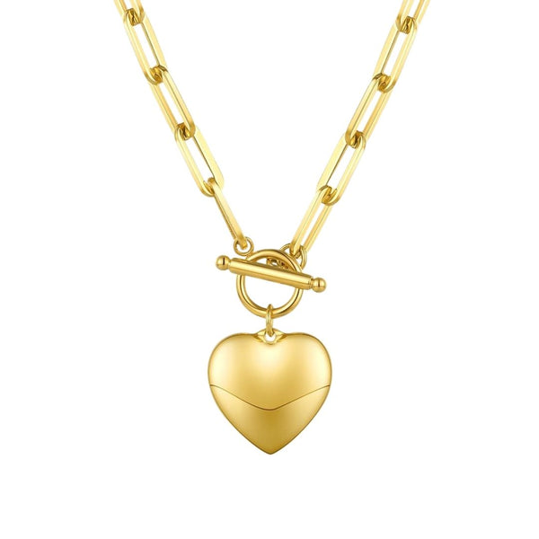 Bisi - Chunky Heart Necklace